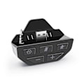 Miniatyrbilde 1 av 5: Universal Headset Adapter Kontroller Stereo Headset Adapter