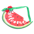Miniatyrbild 6 av 8: Välkommensskylt Vattenmelon Form Vacker Utsökt Luktfri Dörrdekoration för Heminredning
