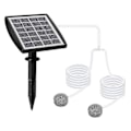 Miniatyrbillede 1 af 5: Solcelledrevet iltpumpe, Solcelle iltpumpe, Solcelle vandluftpumpe, Solcelledrevet iltberiger til havedam, 2 tilstande solcelledrevet luftpumpe iltberiger