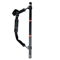 Pikkukuva 2 / 8: Retractable Lightweight Fishing Landing Net Rod Round Stretch Brail Pole Tools Accessories5.4m/17.7ft