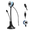 Miniatyrbillede 6 af 8: High Definition Mini Webcam USB Roterbart Micro Webcam til PC Bærbar computer tilbehør