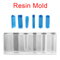 Pikkukuva 8 / 8: Hartsikorut nestemäinen mold kuusikulmio pyöreä kolmio diy mould askartelu