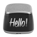 Pikkukuva 4 / 8: Bluetooth 5.0 -kaiutin, muovikotelo, harmaa, langaton handsfree-työpöydän kaiutinlaatikko, harmaa