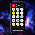 Miniatyrbillede 5 af 5: LED Controller Mini Trådløs RF 17-Tasters Fjernbetjening Konstant Tryk To-Farvet Lys RGB+CCT LED