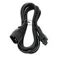 Miniatyrbillede 5 af 8: IEC320 C14 til IEC320 C5 strømledning IEC320 C14 han til IEC320 C5 hun strømkabel 10A 250V 2500W 5,9 fod