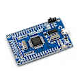 Miniatyrbild 4 av 5: 51 Enkelchips Mikrodator Minsta Systemkort Stc89c52rc Ic Tft 1.44 Lcd