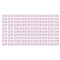 Miniatyrbillede 3 af 8: 100 stk. håndlavede etiketter i mikrofiber - holdbare, klare tryk, glatte og praktiske sy-etiketter01