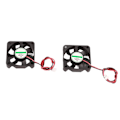 Miniatyrbillede 1 af 8: 2 stk 3D-printer tilbehørsdel DIY 5010 Køleblæser 2Pin 12V 4000-6500 RPM 30dB 8-14CFM