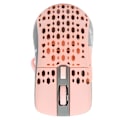 Miniatyrbillede 5 af 8: Mus med justerbar DPI-hastighed RGB-baggrundsbelysning ergonomisk bikube-skal letvægts gaming-mus pink