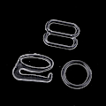 Miniatyrbild 5 av 5: 7 x 10 Set Nylon BH-band Justerare Slider/Krokar/O-Ring Underkläder Hantverk--