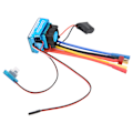 Miniatyrbilde 6 av 8: Børsteløs ESC Vanntett Støvtett Elektronisk Fartsregulator for 1/10 RC Bilmodell 80A