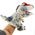 Miniatyrbillede 1 af 5: Dinosaur Hånddukke 30 cm Tyrannosaurus Plyslegetøj Blød Udstoppede Dyr Dukke Til Børn Historiefortælling Rollespil Zekai Drage