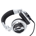 Miniatyrbilde 3 av 8: SENICC Headset Hodemontert Hifi Roterende Foldbart Studio Monitor Hodetelefoner for VR Rom Opptak Gaming(Sølv )