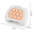 Miniatyrbillede 2 af 5: Multi-farve Elektrisk Gennembruds Puzzle Pop It Konsol til Børn - Stress Relief Fidget Legetøj Pink