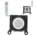 Miniatyrbilde 6 av 8: 3D Analog Joystick Kontrollpinne for Playstation PS Vita 2000 med Skrutrekker Tilbehør for PSV20003D