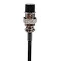 Miniatyrbillede 4 af 5: 8-pin Mikrofon Forlængerkabel Interphone kompatibel Yaesu, Keno og Icom
