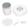 Miniatyrbillede 1 af 8: 36W Hjem Hurtig Krus Kop Køler Desktop Kaffe Drik Mælk Øl Varmer Køler Hvid 100‑240V EU Stik