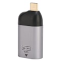 Pikkukuva 4 / 8: USB C-Ethernet-sovitin USB C Uros RJ45 Naaras verkkopistoke Gigabit Ethernet LAN-verkkosovitin
