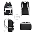 Miniatyrbillede 3 af 5: Skolerygsække til piger Nylon Vandtæt College Rygsæk Mode Casual Daypack Kvinder