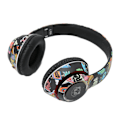 Pikkukuva 4 / 8: L750 Graffiti Bluetooth -kuulokkeet RGB-lampulla, tukee muistikorttia, LINEIN-tila, langattomat kuulokkeet mikrofonilla PC:lle ja kannettavalle tietokoneelle