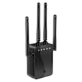 Miniatyrbild 6 av 8: M 95B Trådlös Repeater för hemmakontor 300m Signalförstärkare Extender 4 Antenn Router WiFi Förstärkare 100‑240V