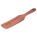 Miniatyrbillede 2 af 8: Træstegespatel Oksekødskovl Spurtle Service Køkken Køkkengrej 29x5,5 cm