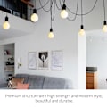 Miniatyrbillede 7 af 8: E27 110-220V LED pendel Simpel moderne lampe til hjemmet Cafe Bar Gang