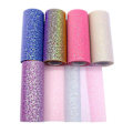 Miniatyrbillede 2 af 5: Regnbue-Sequin Tulle Ruller Sæt af 5 Assorterede Farver til Bordløbere, Stoledekorationer, Festtutus og Syprojekter