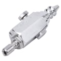 Miniatyrbilde 4 av 8: Rustfritt stål Profesjonell 8 cm Mini Portable Scuba Diving Universal Luftdyseutstyr for BCD Inflator Slange Clean ToolSilver