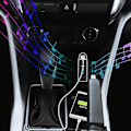 Miniatyrbillede 5 af 5: G7 Bluetooth Bilkit Håndfri FM-Sendemodul Bilkit Højttaler Radio MP3 Afspiller USB-Oplader Og Aux