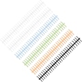 Miniatyrbillede 1 af 5: 10mm Plastik Spiralbindende Spoler - 6stk