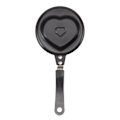 Miniatyrbillede 2 af 8: Mini Non-stick Æggestegepande Innovativ Koreansk Morgenmad Gryde DIY Mini Morgenmad Omelet Pan Form Kærlighed Hjerte