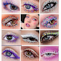 Miniatyrbillede 3 af 3: Vandtæt Dobbeltsidet Farve Mascara - Langtidsholdbar & Anti-Sved - Tyk & Bukker PURPLE