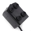 Miniatyrbilde 4 av 6: Nedsenkbar pumpe for akvarium, 220V 15W, 800L/H, svart