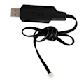 Miniatyrbilde 5 av 8: USB-laderkabel for rask lading, plug and play, bærbar for WLtoys XK K200 RC-helikopter