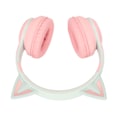 Pikkukuva 7 / 8: Cat Ear Bluetooth pelikuulokkeet Langattomat taitettavat musiikkikuulokkeet LED-valolla irrotettavalla mikrofonilla 3,5 mm kaapeli vaaleanpunainen