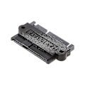 Miniatyrbilde 4 av 4: SFF-8482 22-pin SAS til 7-pin + 15-pin SATA-konverteradapter for harddisk