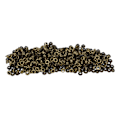 Miniatyrbilde 4 av 8: 500 stk trykknapper i jernmateriale, flate, glatte, lyse overflater, lette, fargerike syknapper YK4/5‑004 (bronse)