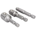 Miniatyrbillede 5 af 7: Borsokkel Adapter Sæt - 1/4\", 3/8\", 1/2\" Drive Impact Driver (3 stk)