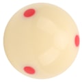 Pikkukuva 4 / 8: 1kpl vakio 52,5 mm hartsibiljardi snooker Redpoint Practice Training Pool Cue Ball