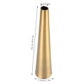 Miniatyrbilde 8 av 8: Konisk metallbordvasedekorasjon Rose Flower Holder Cup Stue Studie Håndverk