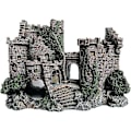 Miniatyrbilde 1 av 3: Harpiks Akvarium Ornament - Slott Formet Fiskegjemmested - Realistiske Detaljer - Akvarium Tilbehør
