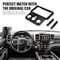 Miniatyrbillede 5 af 5: 9 Tommer Bilradio Installation DVD GPS Mp5 Fascia Ramme Til Ram