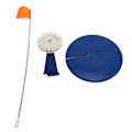 Miniatyrbillede 4 af 8: Isfiskeri Tip Up Flag Kit Bærbar Vinterfiskeri Stang Indikator Flag Flydende Base Grej