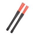 Miniatyrbilde 4 av 8: 2 stk. Retractable Trommestikker Profesjonelt Nylon Trommestikker Sett med Gummigrep for Rock Band Country Musikk Folk Trommeslagere Rød