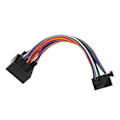 Miniatyrbillede 1 af 4: PQ Forlængerkabel Adapter 40 Pins Universal Stabil Ydeevne Bilradio Ledningsnet 23cm / 9.06in