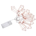 Pikkukuva 3 / 8: Keijuvalosarjat 10 LED-helmiä 1,5 m Sisätilan valosarjat Koriste Ruusukulta As छात्रावास बिस्तर कक्ष लिविंग रूम