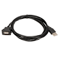 Pikkukuva 1 / 8: Auton USB 2.0 -jatkokaapeli, upotettu asennus, vedenpitävä PVC auton kojelaudan jatkokaapeli