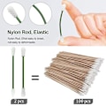 Miniatyrbilde 4 av 5: 8 stk gjenbrukbare silikon Q-tips bomullspinner