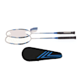 Miniatyrbild 5 av 8: SG8048 2-spelare Badminton Racket Set Vuxna Tonåringar Lättvikts Kolfiber Rackets